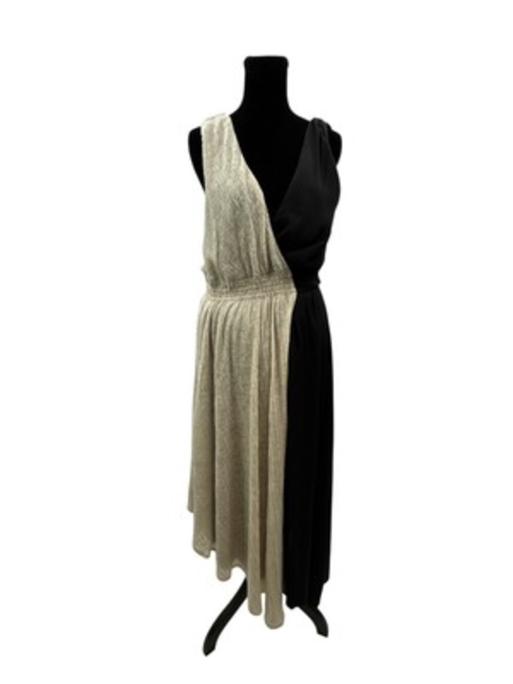 Maeve Anthropologie SZ Sm  Women's Black And Cream Ivory Sundress Girly